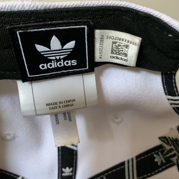 Adidas hat white & black Adidas Mens baseball cap - Picture 6 of 13
